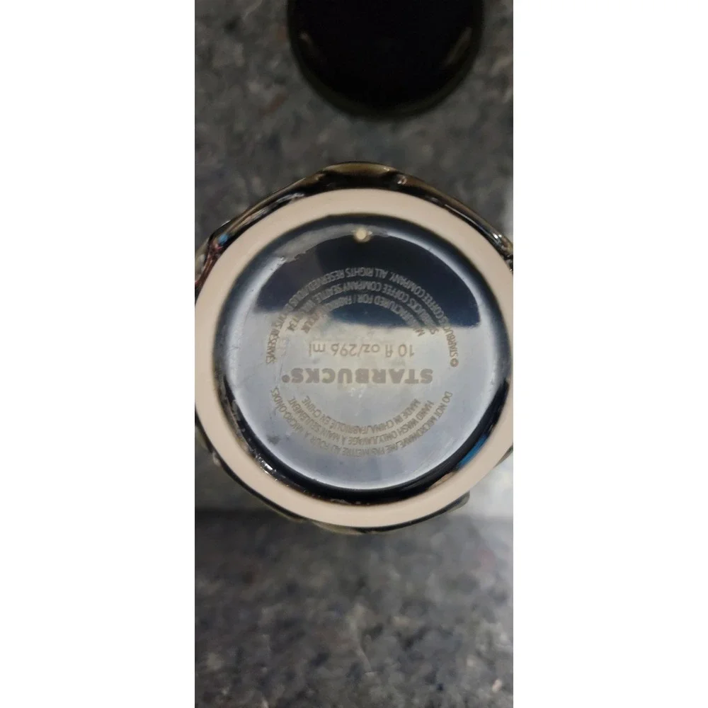 Starbucks Siren Mermaid‎ Scales Iridescent tumbler Travel Mug w/lid 10oz